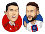 draw avatar cartoon caricature football or sport player