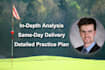 give you an online golf swing analysis and training plan