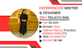 write quality business papers, pitch deck, and company profile