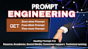 teach prompt engineering for text, image, audio, and video