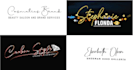 design cursive, scripted, luxury signature logo
