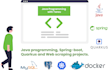 develop java programming, spring boot, quarkus projects