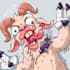 draw a professional 2d character design