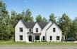 design house interior, exterior 3d model and rendering