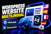 make your wordpress website multilingual