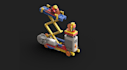 design you a lego model with instructions