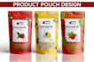do professional pouch label design or stand up pouch bag