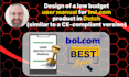 design a low budget user manual for bol similar to a ce compliant version