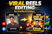 edit instagram reels for coaches and content creators