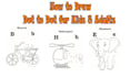 create dot to dot for kids and adults
