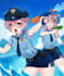 draw a beautiful anime art illustration of your character
