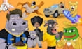 draw amazing cartoon character and scene