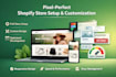 do custom shopify store development and design
