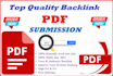 do PDF and article submission to top PDF sharing sites