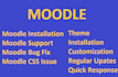 install, upgrade, develop theme or plugin for moodle lms