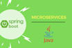 design backend with spring boot java microservices