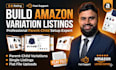 create or fix amazon parent child variation listing via flat file product upload