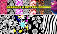 create unique seamless pattern design for printing fabric