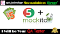 test your application with junit and mockito