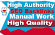 provide high authority dofollow seo backlinks with 90 da