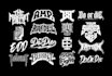 design custom logo for music band, dj, brand or streetwear