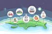 design flat vector illustration for your landing page
