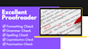 proofreading and edit your document