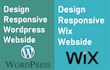 do  wix and wordpress website development for amazon fba wholesale website