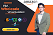 be your amazon fba wholesale virtual assistant or amazon wholesale va