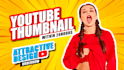 design attractive youtube thumbnail