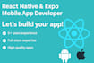 convert your design to a react native mobile app