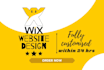 do wix website design, wix redesign or wix website