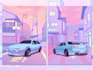 draw your car into aesthetic anime style