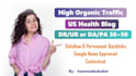 do health and fitness guest post contextual backlinks