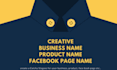 suggest creative names and slogans for your ideas