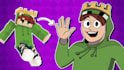 draw your minecraft or roblox character in a cartoon style