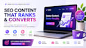 do highly converting SEO website content writing or copywriting website copy
