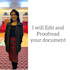 proofread and edit your document