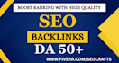 create high da dofollow SEO backlinks