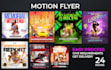 do motion flyer design to promote your event