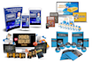 design digital product mockup, 3d ecover bundle