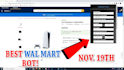 create a walmart bot