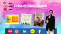 provide graphic design service by using canva