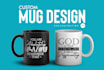 make awesome custom coffee mug design