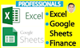 be google sheet, excel, finance partner
