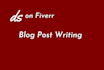 write a blog post for your website