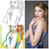 draw creative style paintings