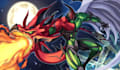 draw alternate art of your favorite yugioh cards or digimon