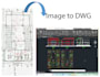 convert PDF to dwg, image, sketch to autocad dwg