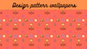 design cool superlative pattern wallpaper design